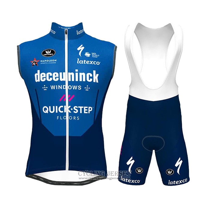 2021 Wind Vest Deceuninck Quick Step Blue